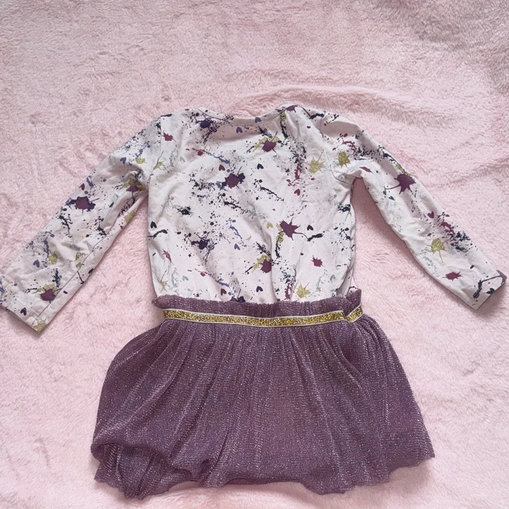 Girls Purple Glitter Tutu Dress** Bundle 5+ items and name your offer!!! 💖💞